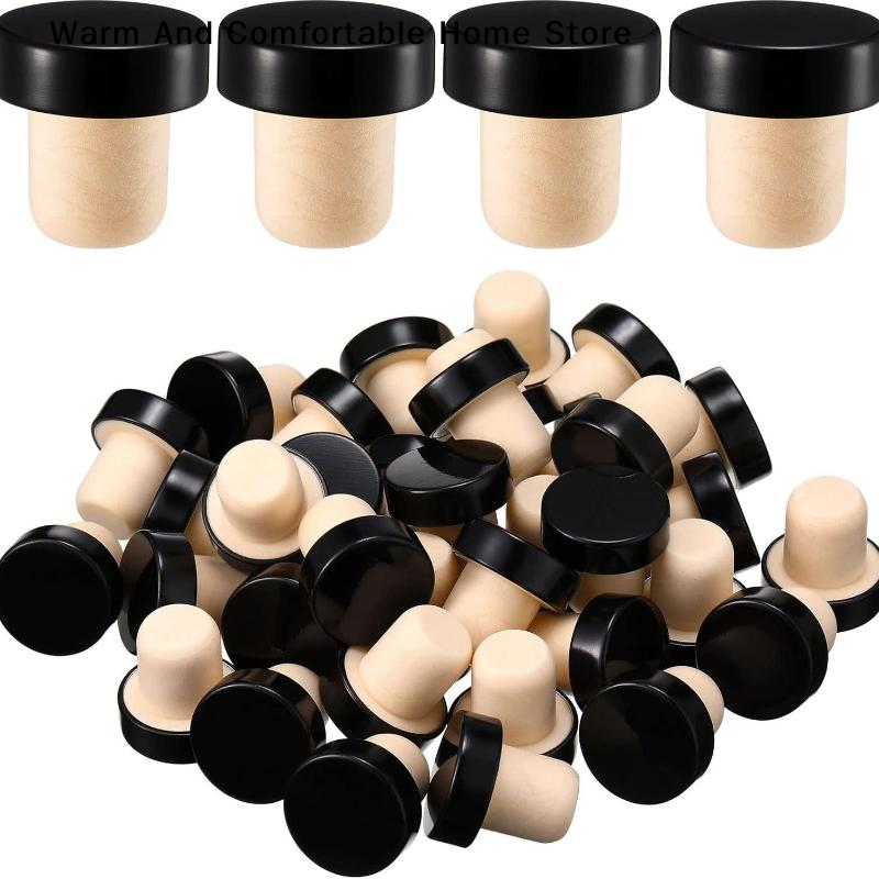 Wine Beer Tasting - 【W】10Pcs Wine Bottle Cork Stopper T