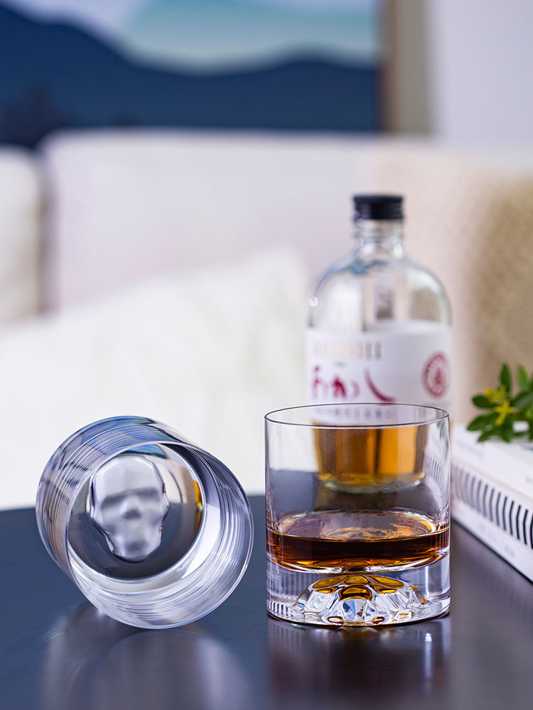 Wine Beer Tasting - Skull Whiskey Tasting Glass Old Fashioned