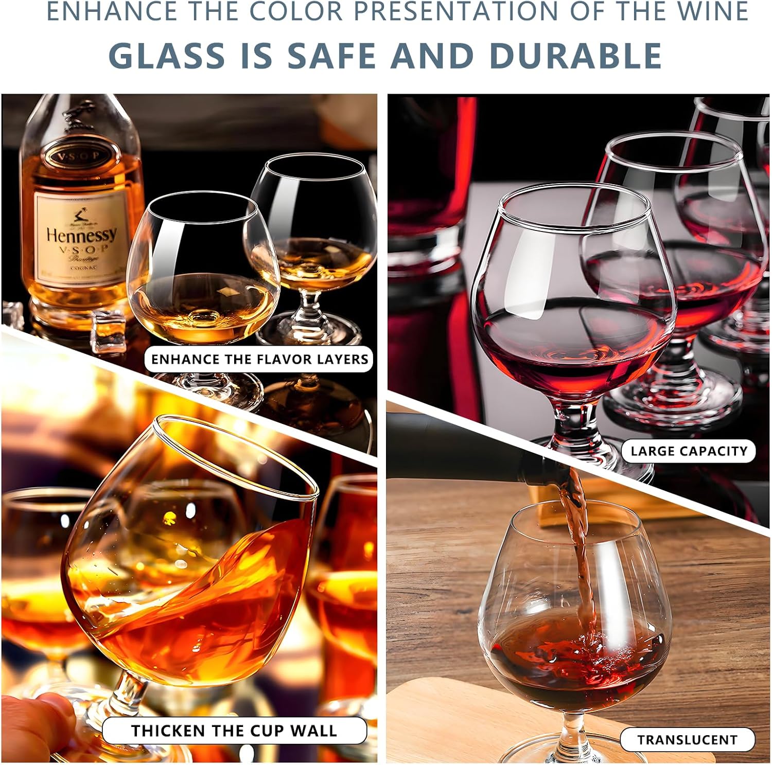 Cognac Glasses Set of 2 - 11.5 – обзор и цена Wine Beer Images