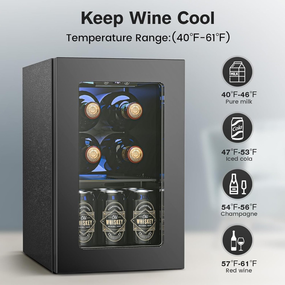 24 Can Wine Fridge Freestandin – обзор и цена Wine Beer Images