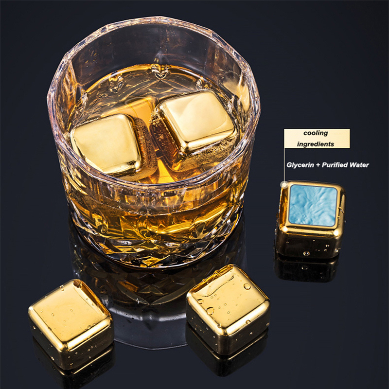 Reusable Stainless Steel Ice C – обзор и цена Wine Beer Whiskey