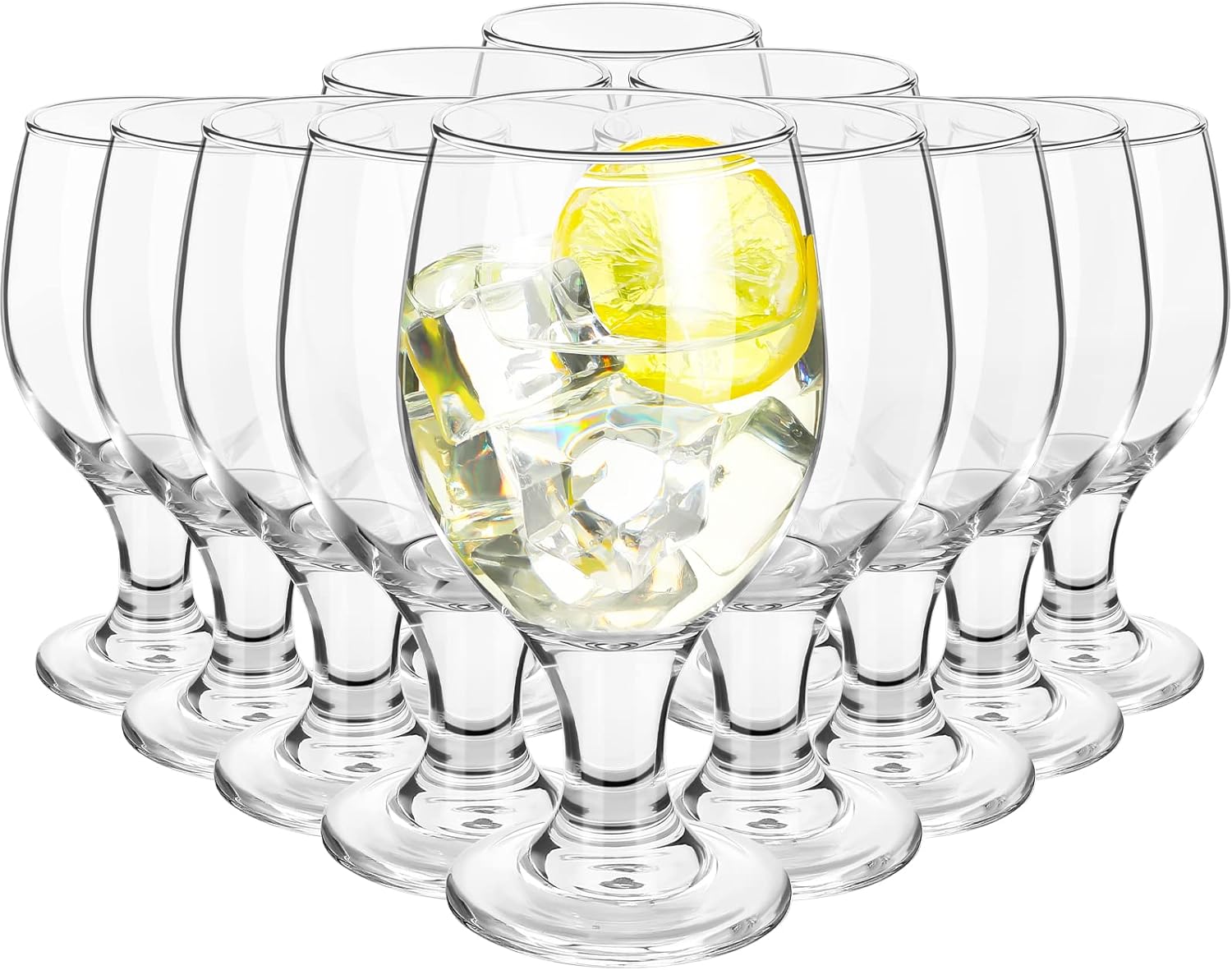 12 Crystal Stemmed Water Glass – обзор и цена Wine Beer Images