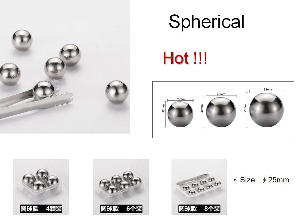 6 Pcs/Lot Sphere Whiskey Stone – обзор и цена Wine Beer Tasting