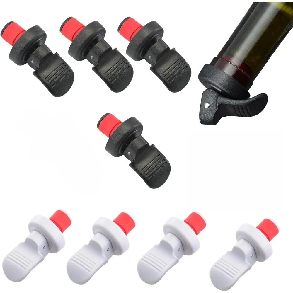 4PackWineBottle Stoppers Whisk – обзор и цена Wine Beer Market