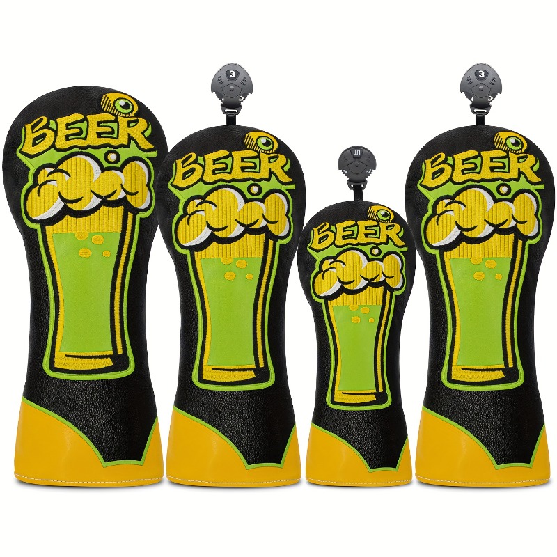 Golf Club Head Cover - Beer Mu – обзор и цена Beer & Wine Grab