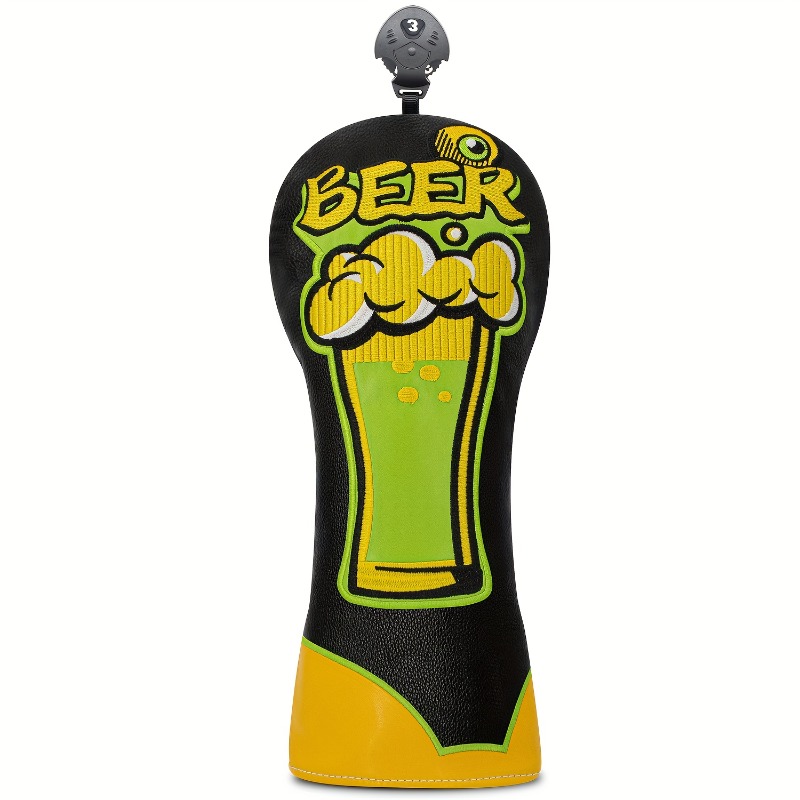 Golf Club Head Cover - Beer Mu – обзор и цена Beer & Wine Grab