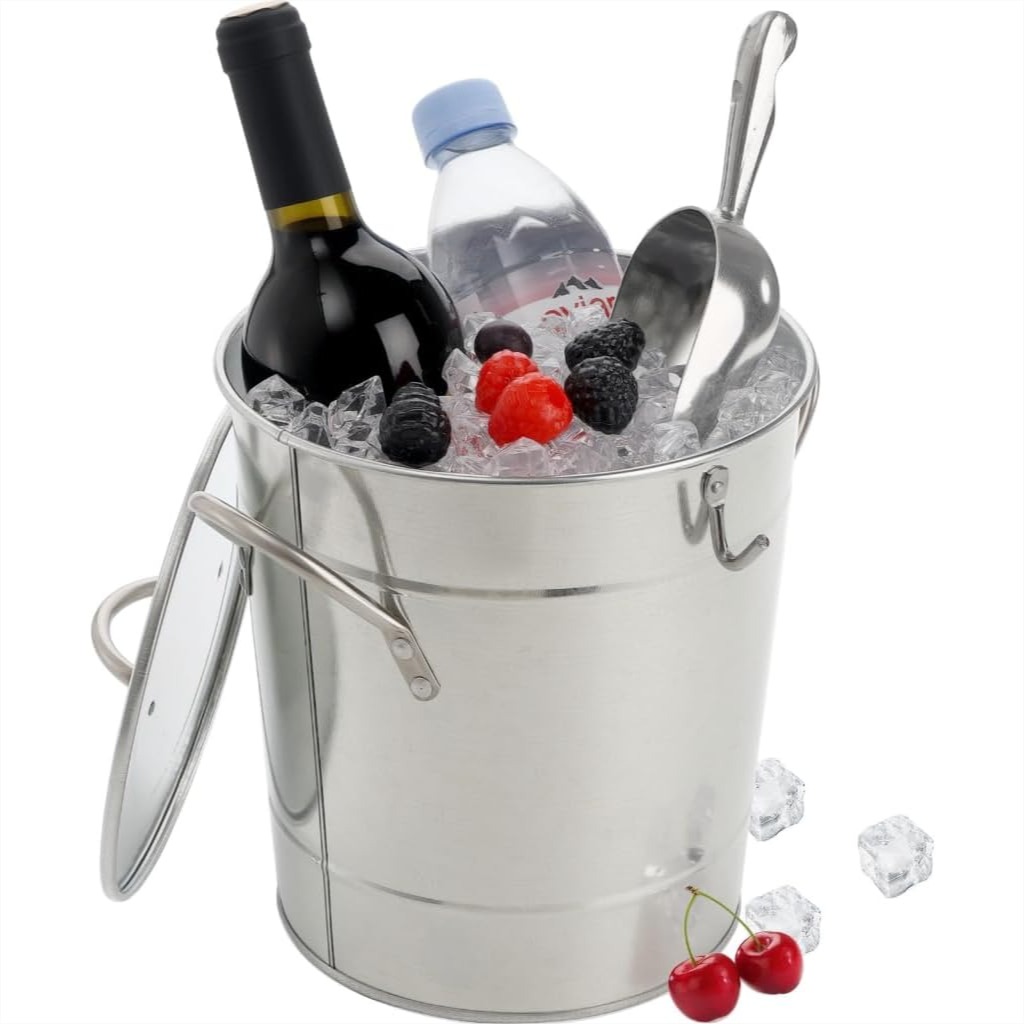 Insulated Ice Bucket with Lid  – обзор и цена Wine Beer Images