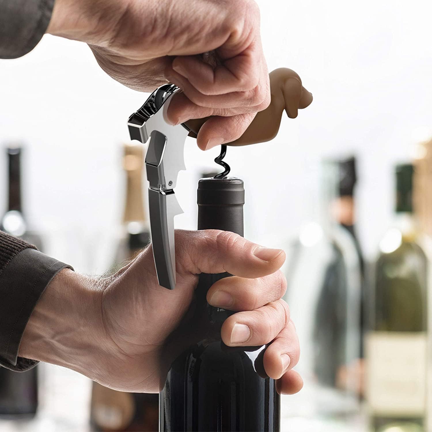 Dog Wine Bottle Opener Corkscr – обзор и цена Wine In Beer Bottle