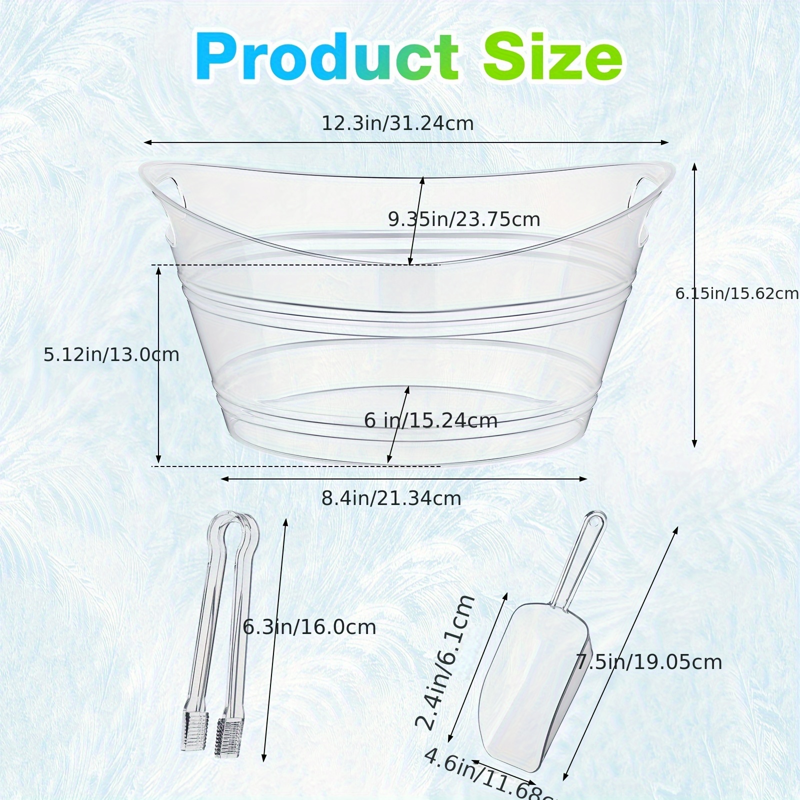 10-Piece Party Ice Bucket Set  – обзор и цена Wine Beer And More
