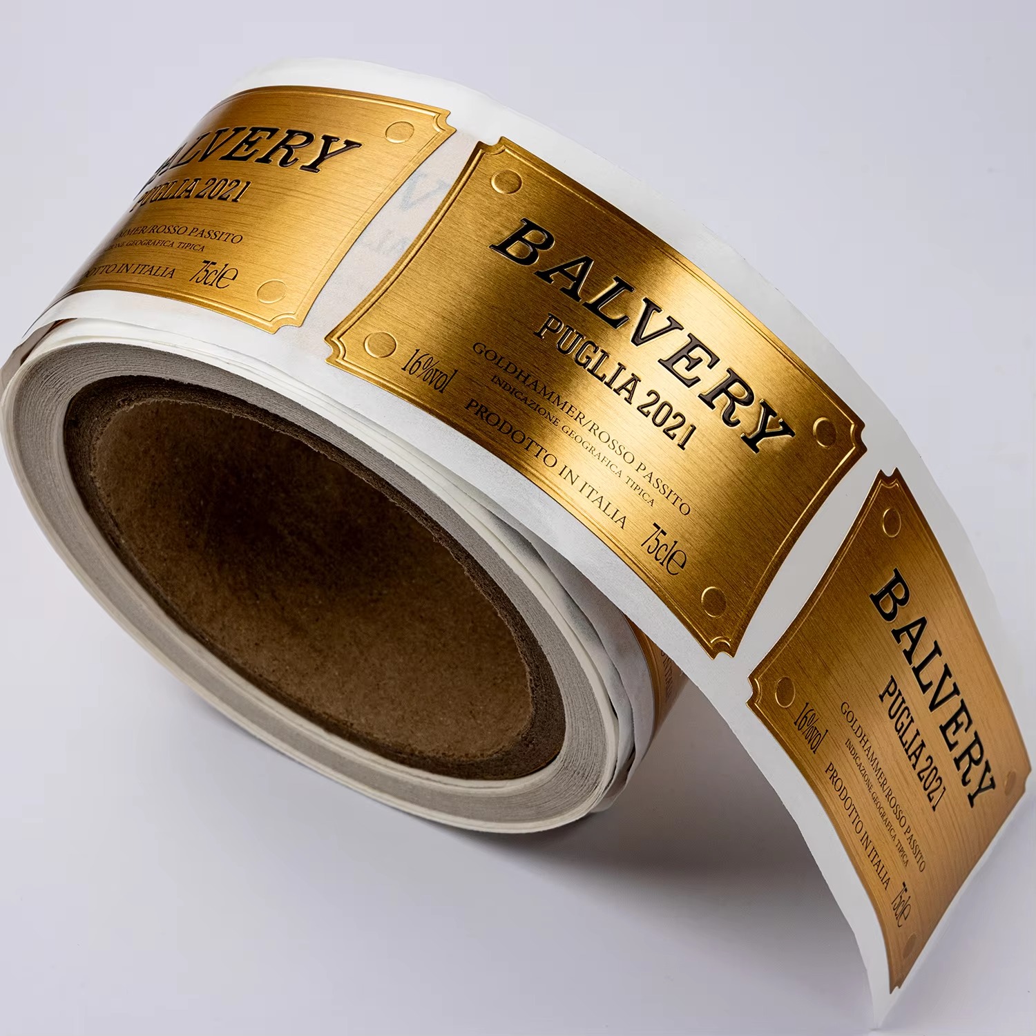 Gold Foil Embossed Metal Paper – обзор и цена Wine In Beer Bottle