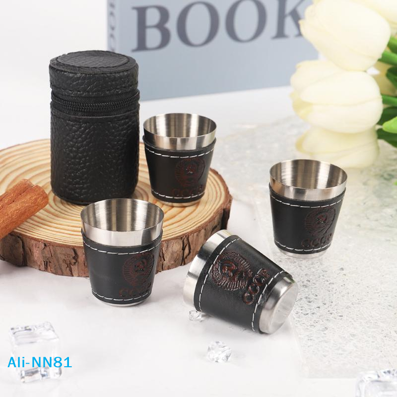 【N】4Pcs/Set Outdoor Travel Cup – обзор и цена Wine N Beer