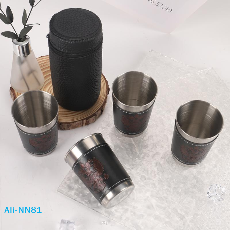 【N】4Pcs/Set Outdoor Travel Cup – обзор и цена Wine N Beer