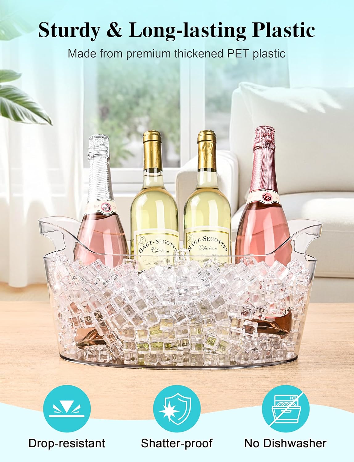 7L Ice Buckets for Parties, 2- – обзор и цена Wine Beer Images