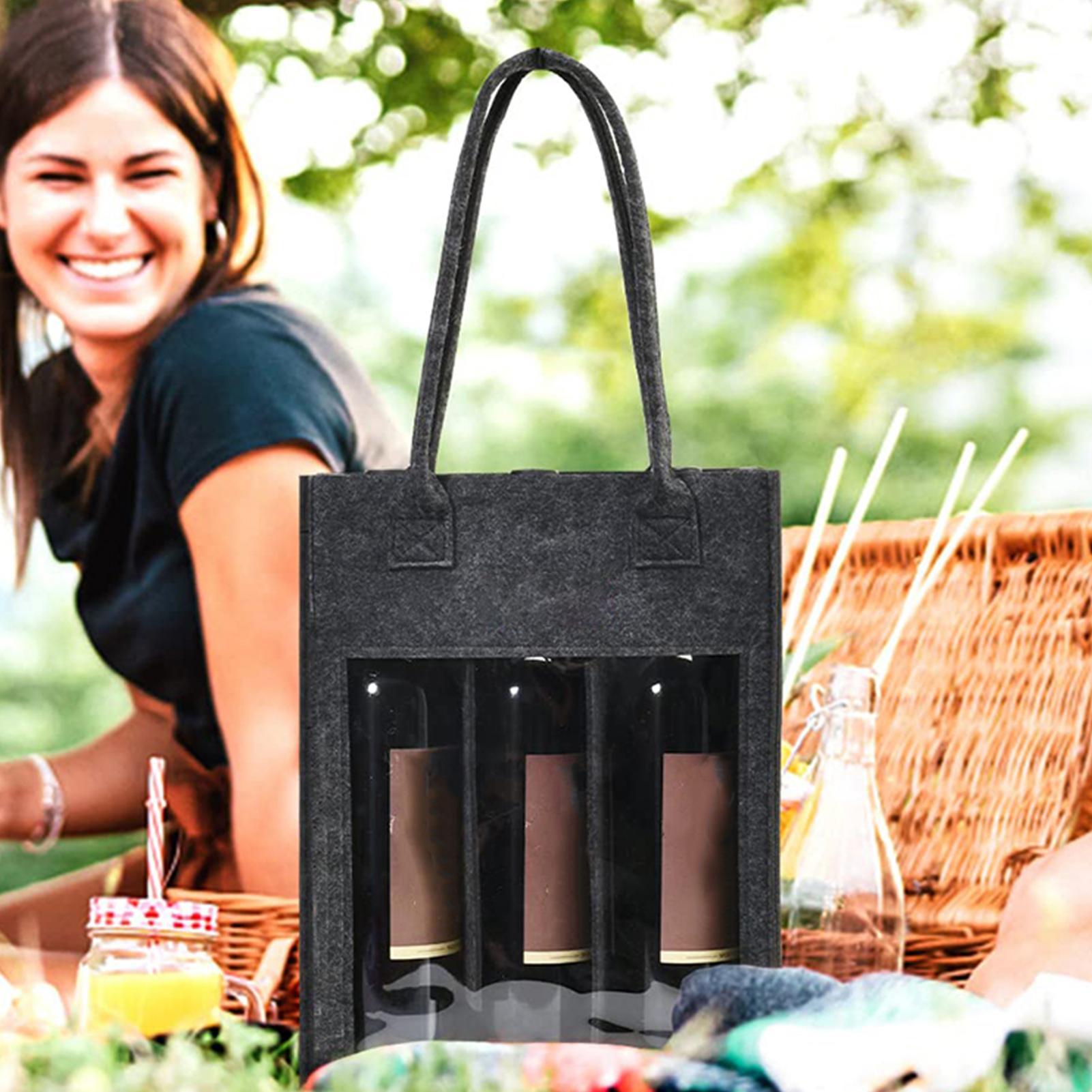 Felt Wine Tote Bag Wine Bags F – обзор и цена Wine In Beer Bottle