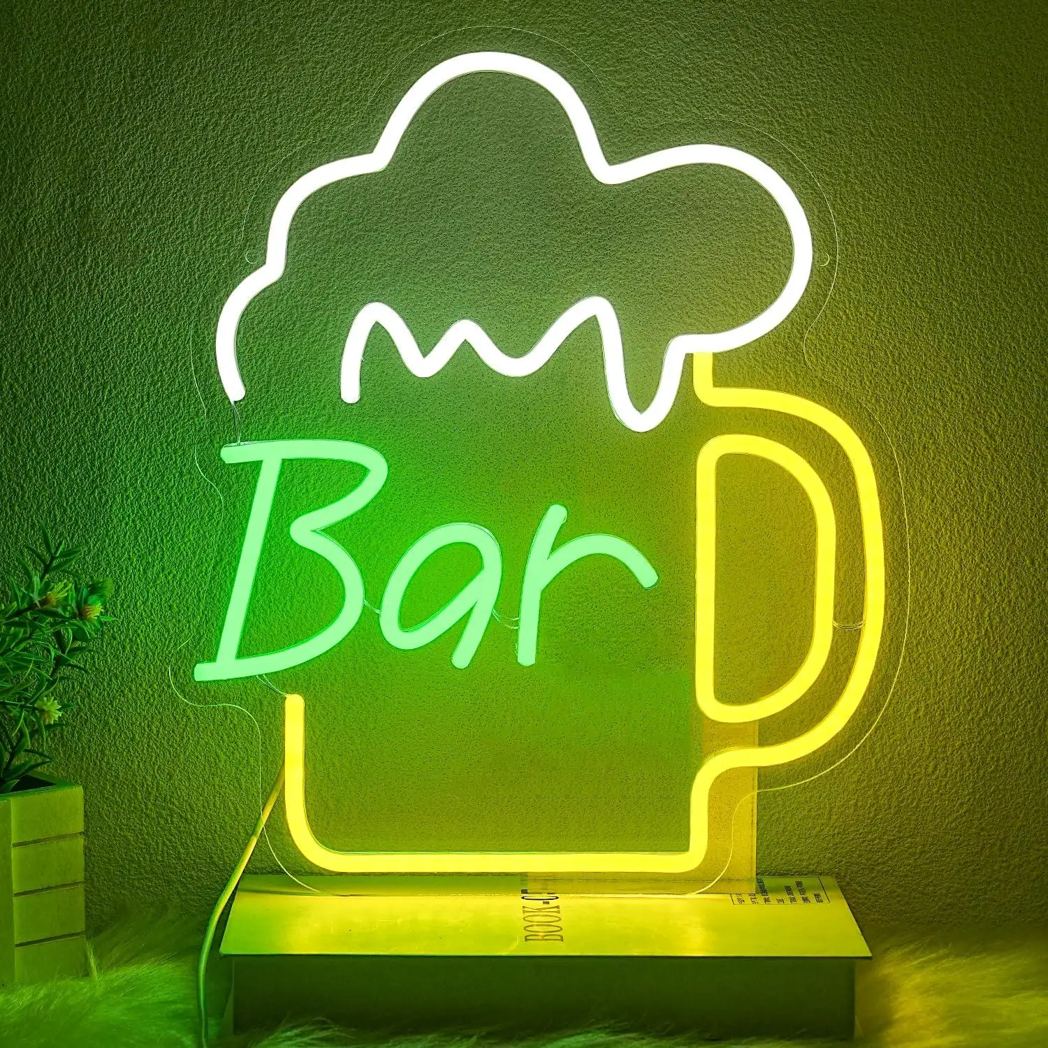 Beer Bar Neon Sign USB Dimmabl – обзор и цена Beer & Wine Grab