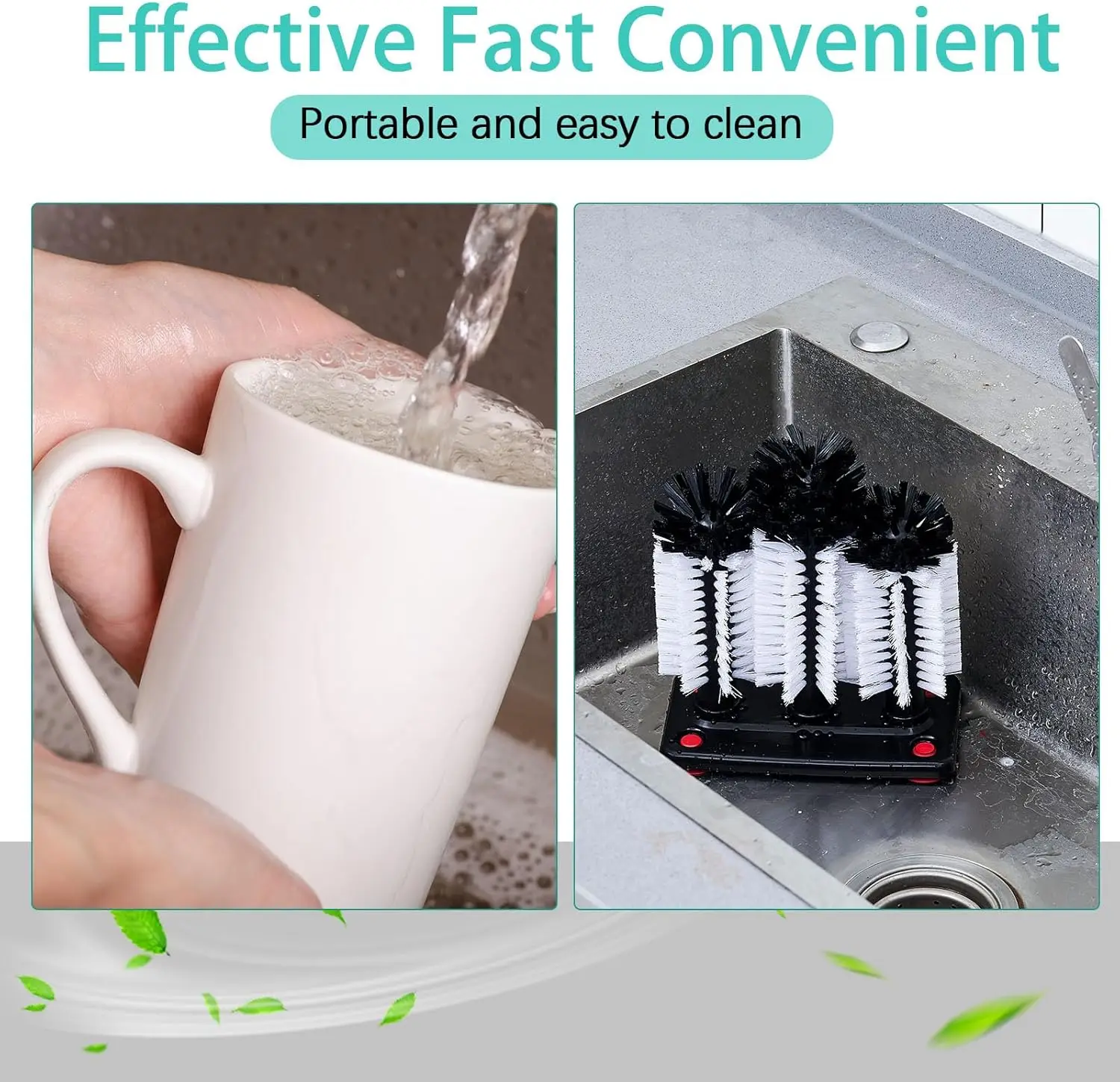 3-Head Cup Washer Brush with S – обзор и цена Wine Beer Images