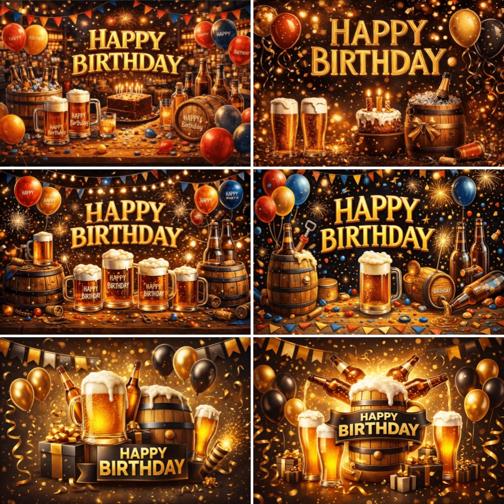 Beer Birthday Party Decoration – обзор и цена Wine Beer Food