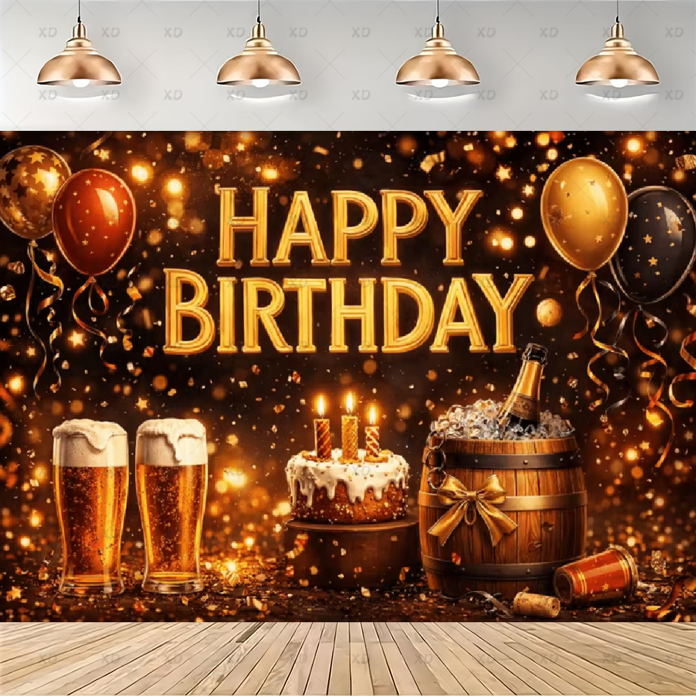 Beer Birthday Party Decoration – обзор и цена Wine Beer Food