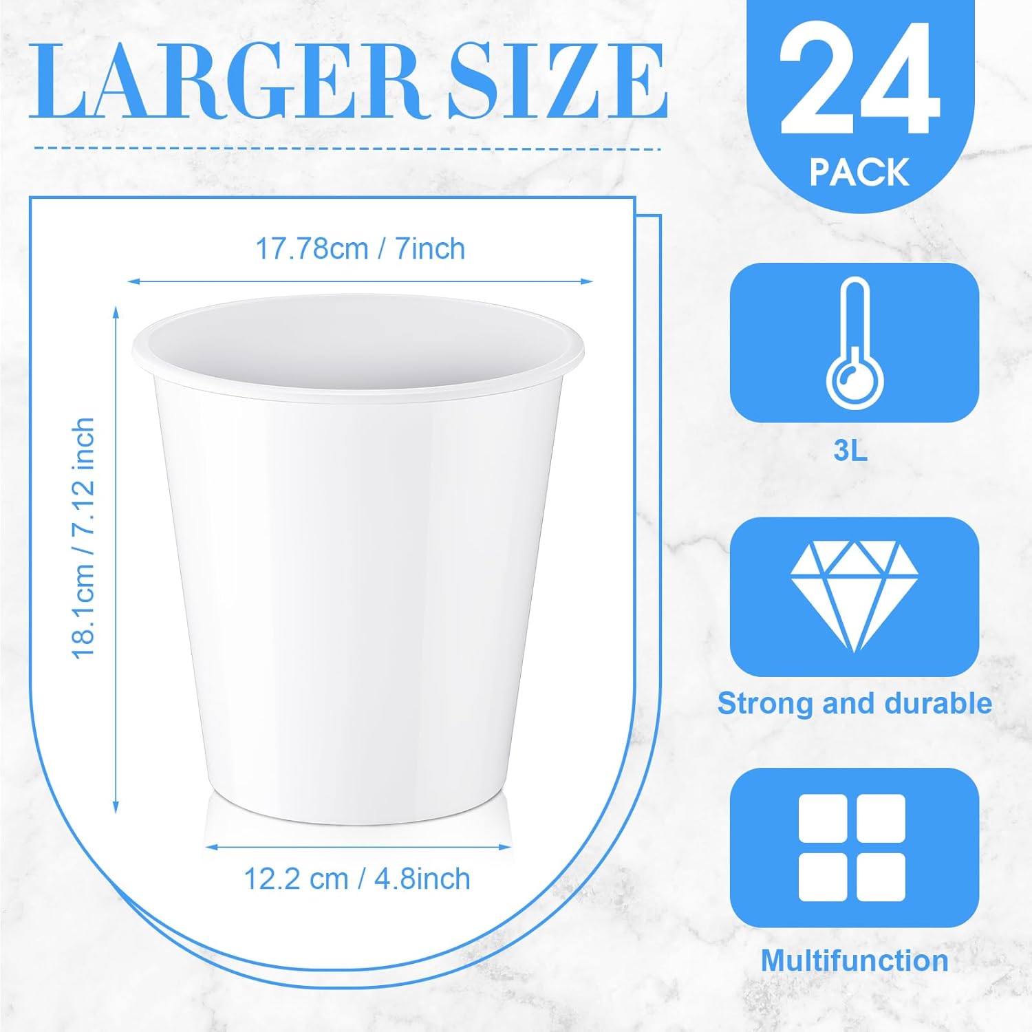 24 Plastic Ice Buckets for Par – обзор и цена Wine Beer Images