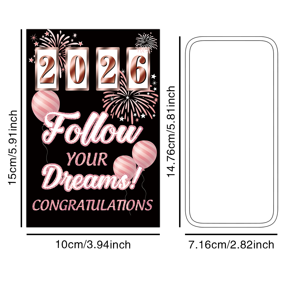 6pcs Congrats Grad Class 2026  – обзор и цена Wine In Beer Bottle