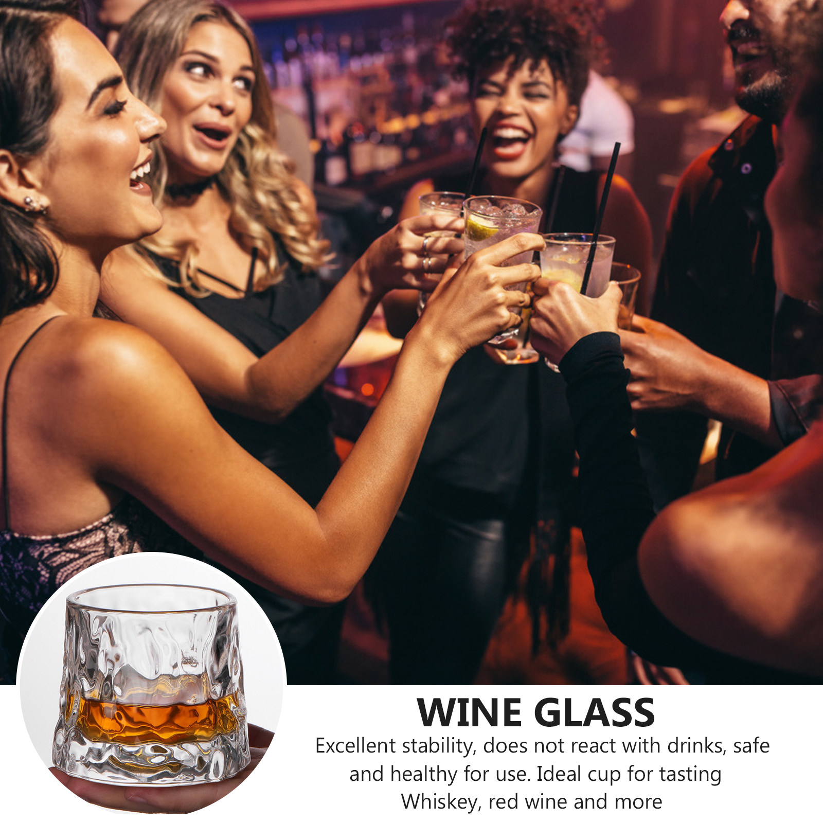 1Pcs Hammered Wine Glass Cup P – обзор и цена Wine Beer Whiskey