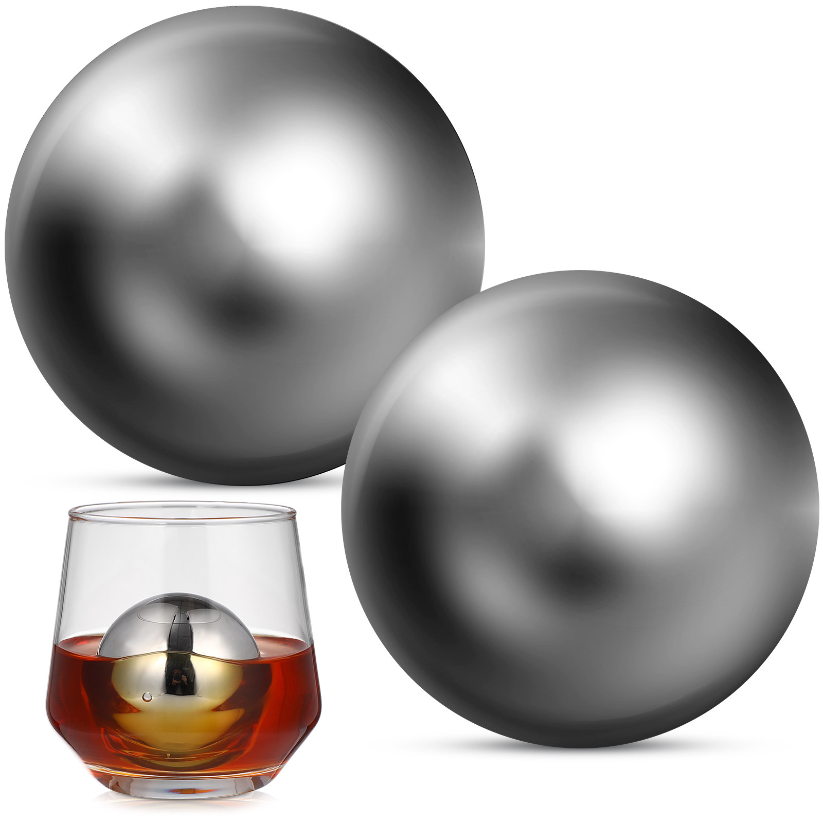 2Pcs Stainless Steel Whiskey S – обзор и цена Wine Beer Whiskey