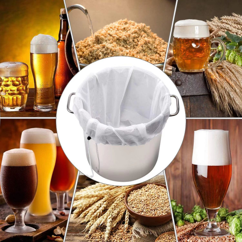 1pc Beer Homebrew Filter Bag f – обзор и цена Wine Beer Food