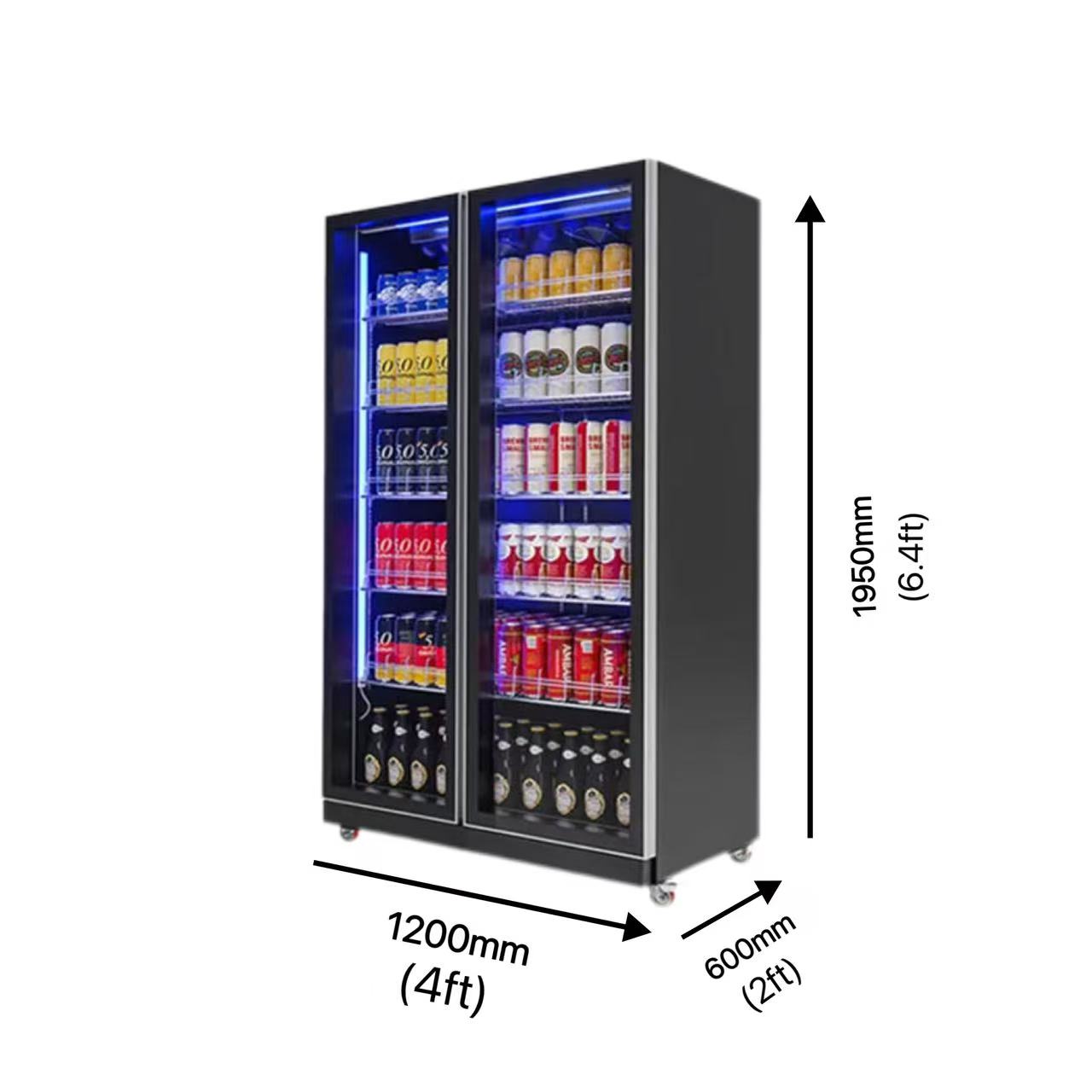 Double-door Air-cooled Refrige – обзор и цена Beer & Wine Grab